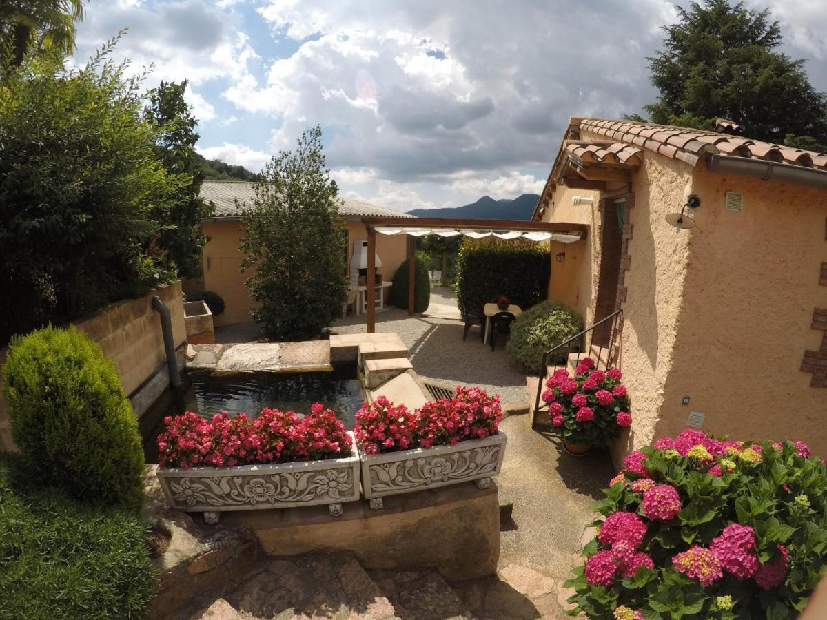 Apartamento Con Jardin, Barbacoa Y Piscina En Pleno Montseny Mas Romeu Turisme Rural Pension Arbúcies Buitenkant foto