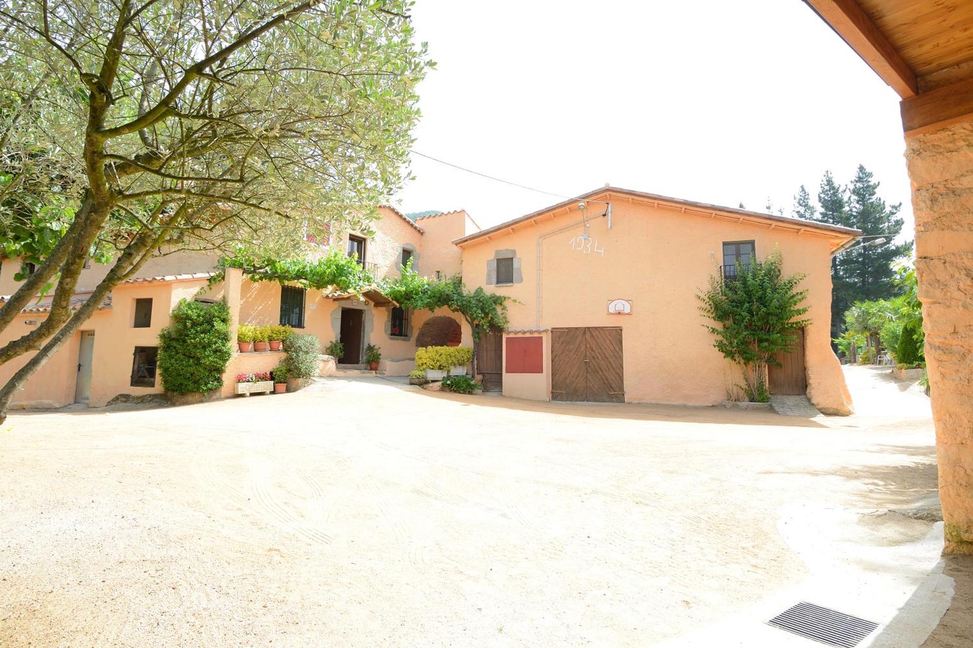 Apartamento Con Jardin, Barbacoa Y Piscina En Pleno Montseny Mas Romeu Turisme Rural Pension Arbúcies Buitenkant foto