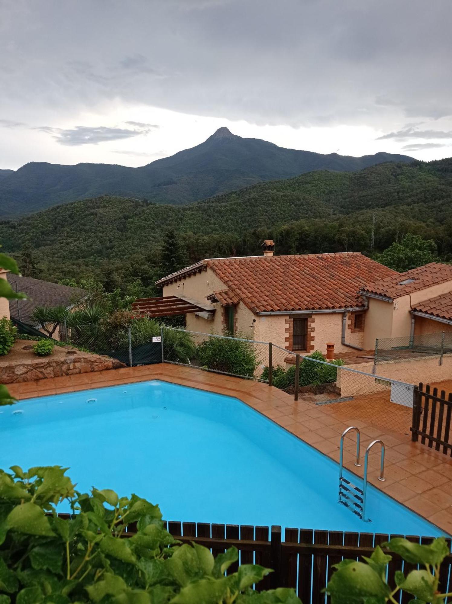 Apartamento Con Jardin, Barbacoa Y Piscina En Pleno Montseny Mas Romeu Turisme Rural Pension Arbúcies Buitenkant foto