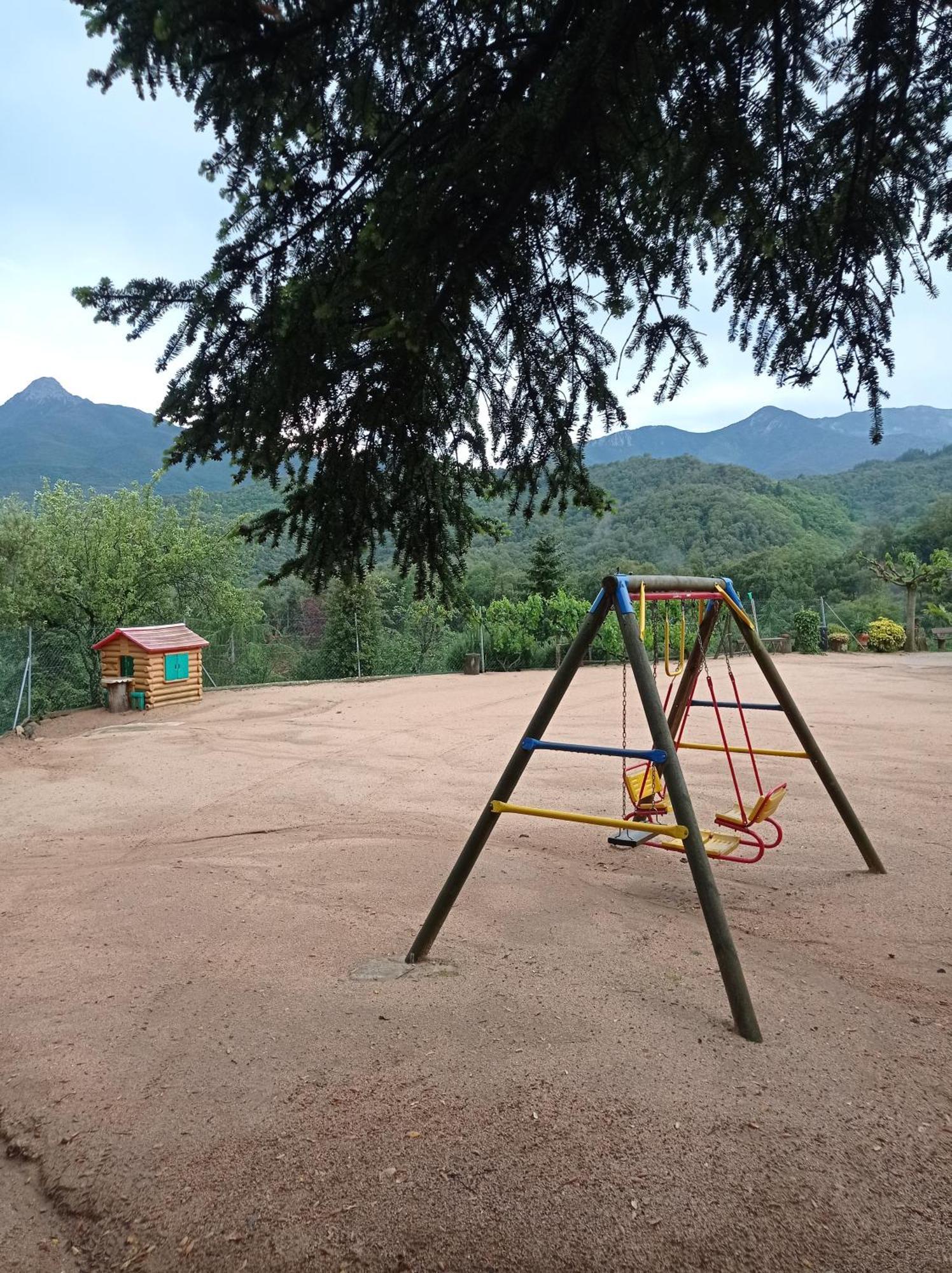 Apartamento Con Jardin, Barbacoa Y Piscina En Pleno Montseny Mas Romeu Turisme Rural Pension Arbúcies Buitenkant foto