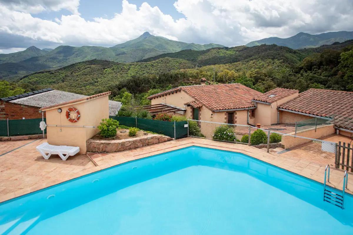 Apartamento Con Jardin, Barbacoa Y Piscina En Pleno Montseny Mas Romeu Turisme Rural Pension Arbúcies Buitenkant foto