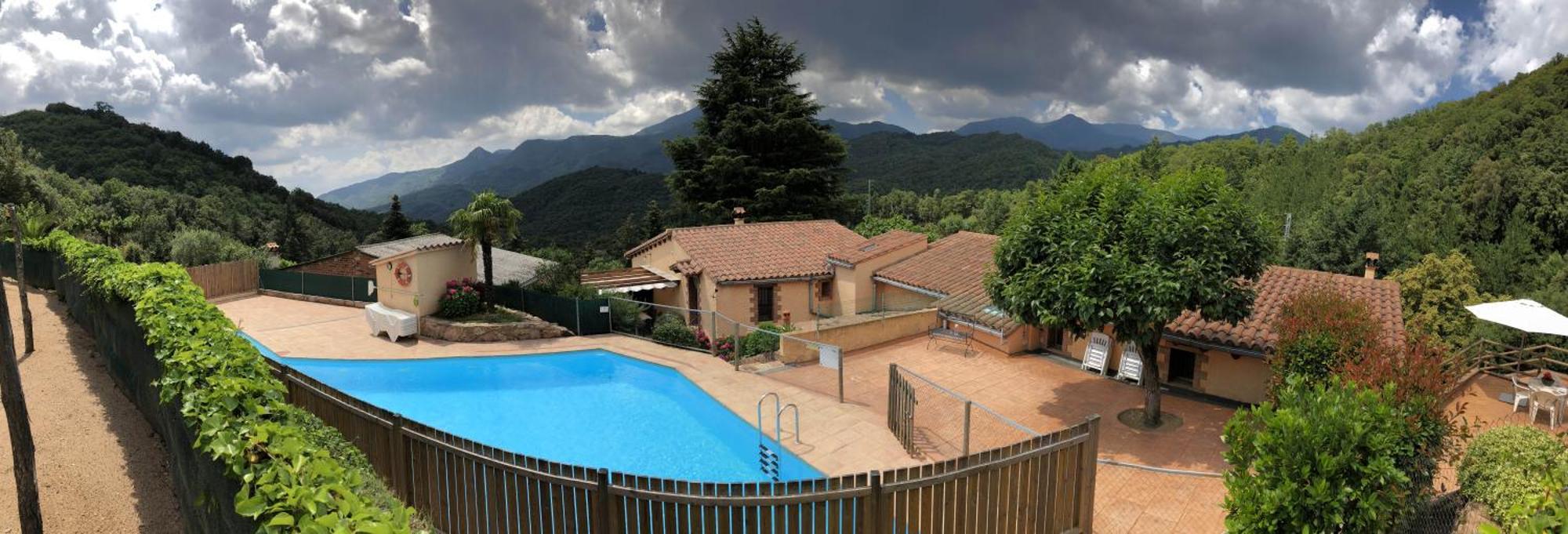 Apartamento En Pleno Montseny Mas Romeu Turisme Rural Arbúcies Buitenkant foto