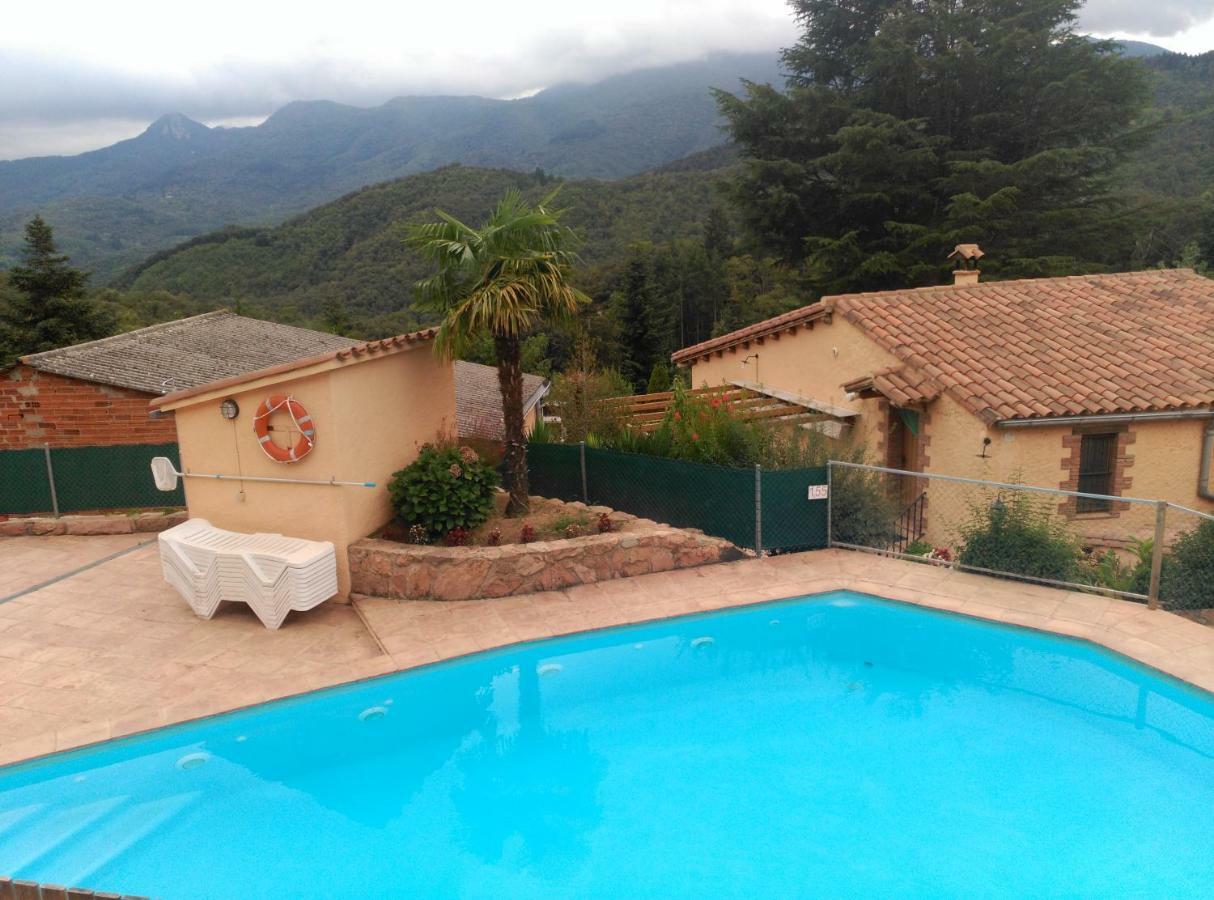 Apartamento Con Jardin, Barbacoa Y Piscina En Pleno Montseny Mas Romeu Turisme Rural Pension Arbúcies Buitenkant foto