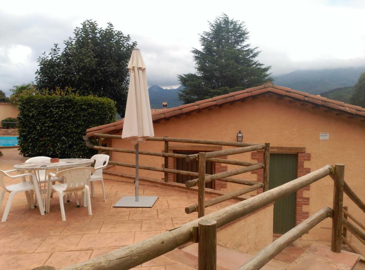 Apartamento Con Jardin, Barbacoa Y Piscina En Pleno Montseny Mas Romeu Turisme Rural Pension Arbúcies Buitenkant foto